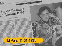 Entrevista a Ramón Boldú en El Pais