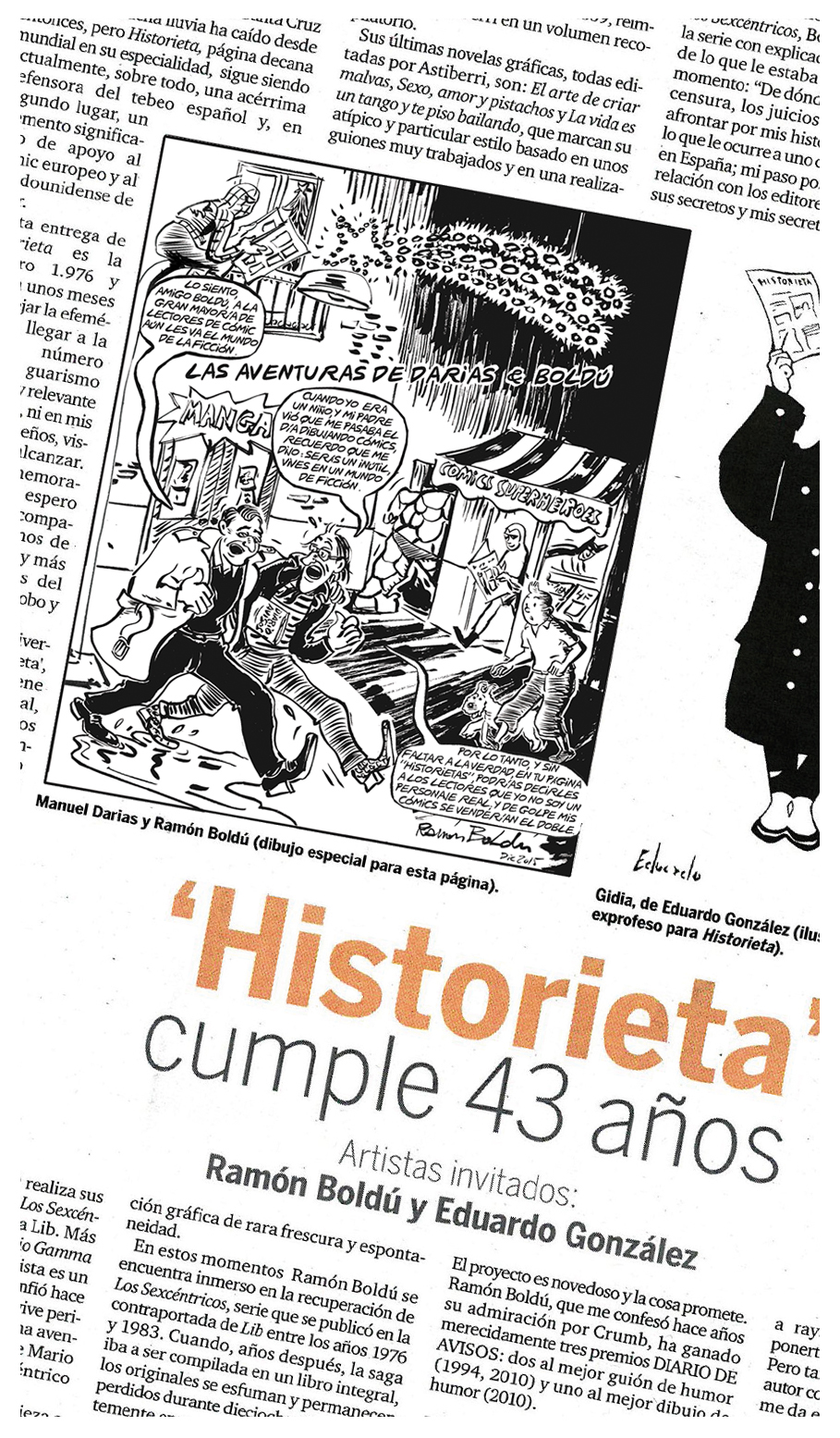 Diario de Avisos (página 'Historieta') - RAMÓN BOLDÚ